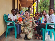 Vietnamese blue berets bring Mid-Autumn Festival to Africa